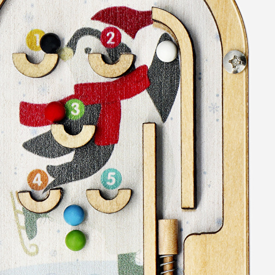 Flying Tiger Copenhagen Ahşap Pinball Oyunu