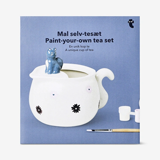 Flying Tiger Copenhagen Kendin Yap Kupa ve Demlik Boyama Seti