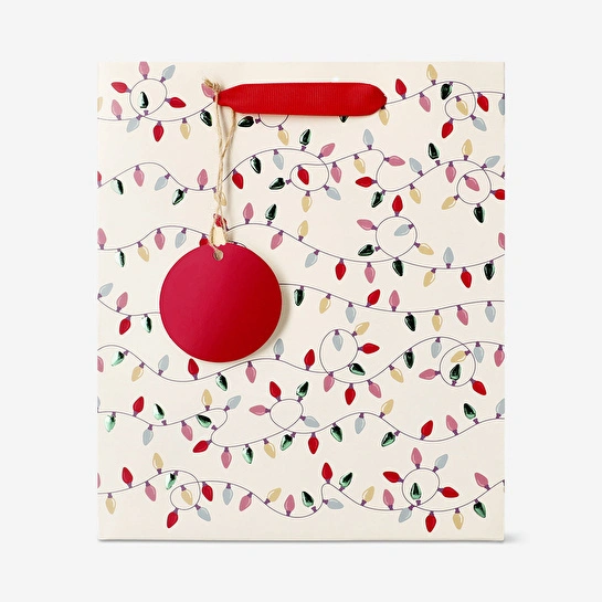 Flying Tiger Copenhagen Işık Zinciri Desenli Hediye Çantası