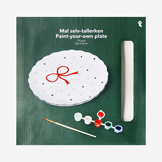 Flying Tiger Copenhagen Kendin Yap Seramik Tabak