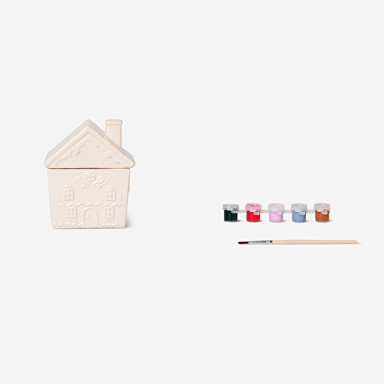 Flying Tiger Copenhagen Kendin Yap Kısa Kurabiye Ev Kavanozu Boyama Seti