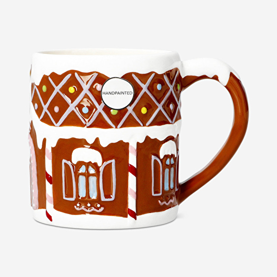 Flying Tiger Copenhagen Kurabiye Ev Şeklinde Yılbaşı Kupası 320 ml