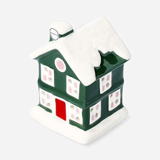 Flying Tiger Copenhagen Seramik Yeşil Kurabiye Ev LED Işık