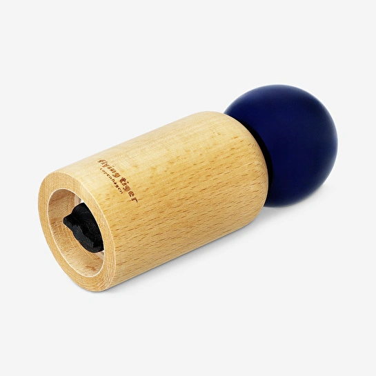 Flying Tiger Copenhagen Mavi Ahşap Tuz Karabiber Değirmeni