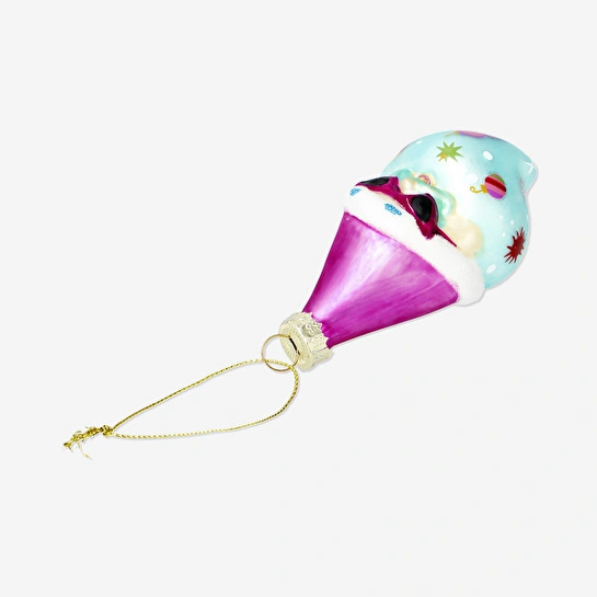 Flying Tiger Copenhagen Renkli Noel Baba Yılbaşı Ağacı Süsü