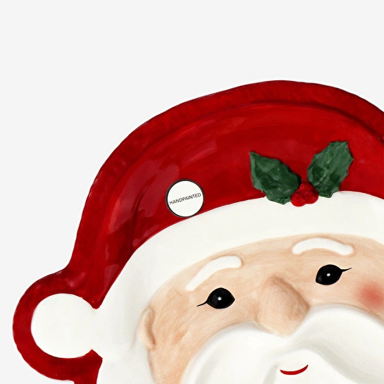 Flying Tiger Copenhagen Noel Baba Şeklinde Büyük Servis Tabağı