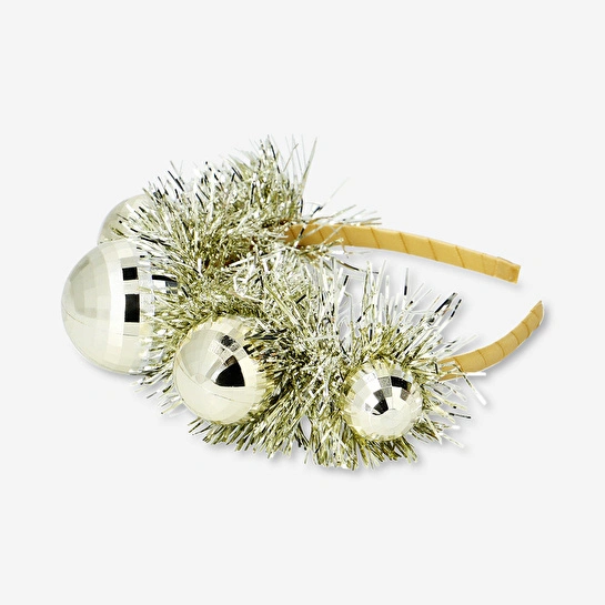 Flying Tiger Copenhagen Gümüş Disko Topu Saç Bandı