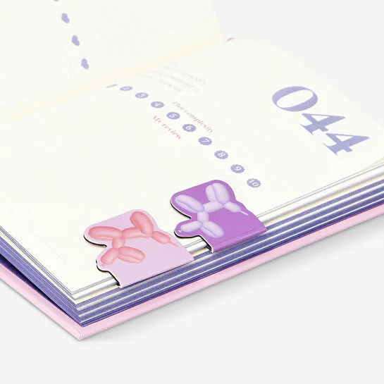 Flying Tiger Copenhagen 4'lü Hayvan Temalı Mıknatıslı Kitap Ayracı