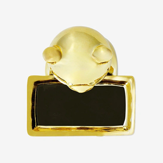 Flying Tiger Copenhagen Altın Ayıcıklı Takı Tabağı