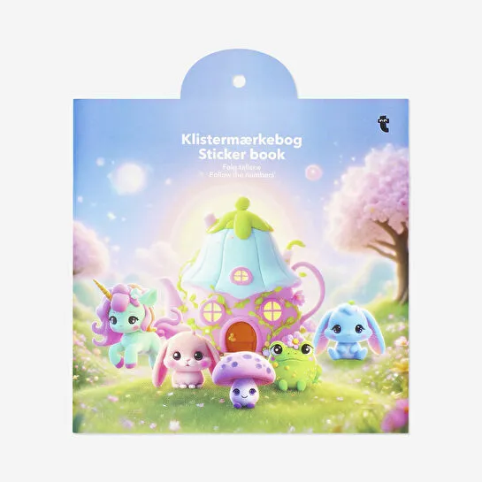 Flying Tiger Copenhagen Stickerla Sayı Öğrenme Kitabı