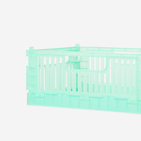 Flying Tiger Copenhagen Şeffaf Yeşil Katlanabilir Kasa