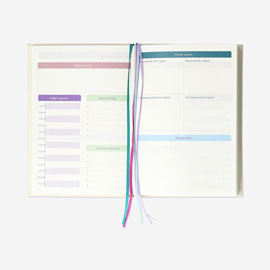 Flying Tiger Copenhagen Tarihsiz Verimlilik Planlayıcı Defter A5