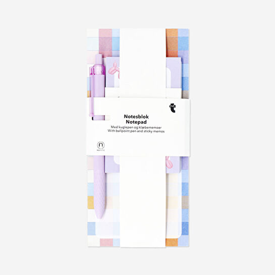 Flying Tiger Copenhagen Kalemli ve Yapışkan Kağıtlı Not Defteri