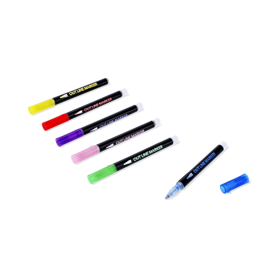 Flying Tiger Copenhagen 6'lı Keçeli Kalem