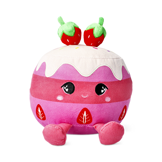 Flying Tiger Copenhagen Çilekli Pasta Peluş Oyuncak 15 cm