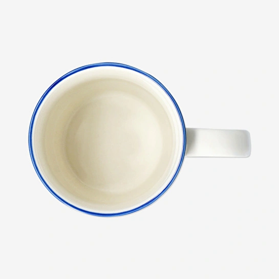 Flying Tiger Copenhagen Mavi Çiçekli Seramik Kupa