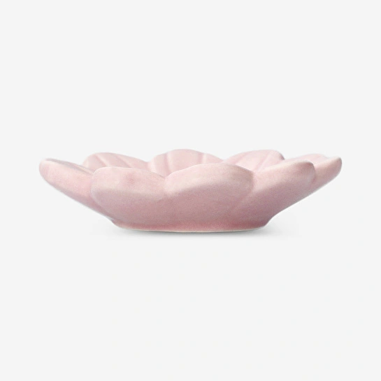 Flying Tiger Copenhagen Pembe Çiçek Şeklinde Küçük Tabak