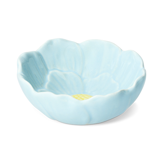 Flying Tiger Copenhagen Çiçek Şeklinde Mavi Mini Kase