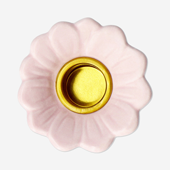 Flying Tiger Copenhagen Çiçek Şeklinde Seramik Mumluk