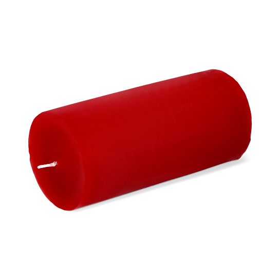 Flying Tiger Copenhagen Kırmızı Rustik Mum 12 x 5,7 cm