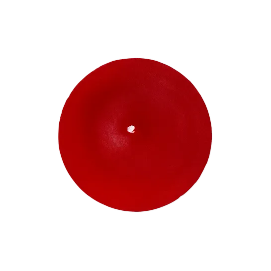 Flying Tiger Copenhagen Kırmızı Rustik Mum 12 x 5,7 cm