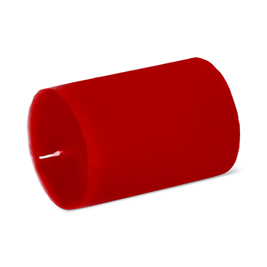 Flying Tiger Copenhagen Kırmızı Rustik Mum 8 x 5,7 cm