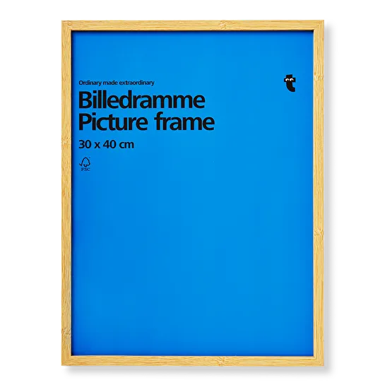 Flying Tiger Copenhagen Ahşap Görünümlü Çerçeve Büyük