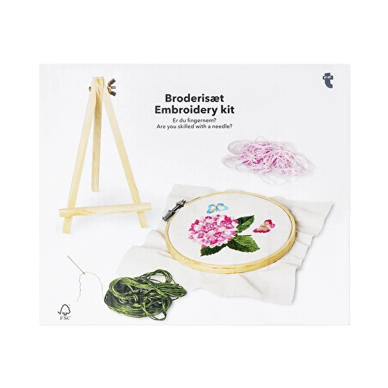 Flying Tiger Copenhagen Kendin Yap Çiçekli Kanaviçe