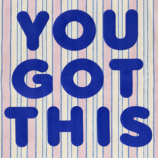 Flying Tiger Copenhagen You Got This Yazılı Bez Çanta