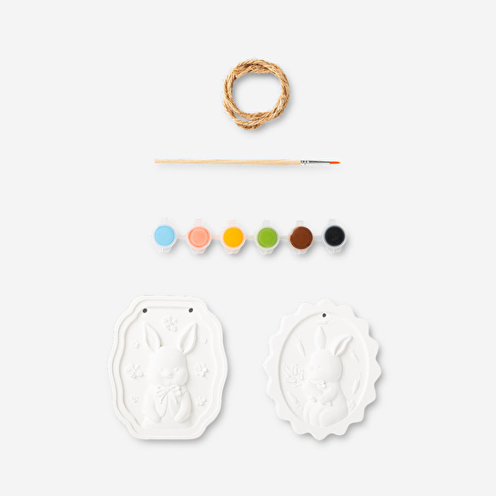 Flying Tiger Copenhagen Kendin Boya Alçı Tavşan