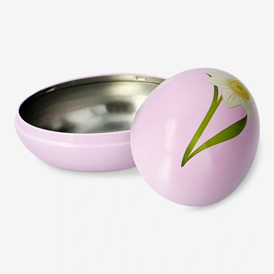 Flying Tiger Copenhagen Pembe Metal Paskalya Yumurtası