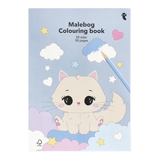 Flying Tiger Copenhagen Sevimli Hayvanlar Boyama Kitabı