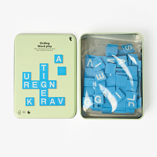 Flying Tiger Copenhagen Yeşil Metal Kutulu Kelime Oyunu