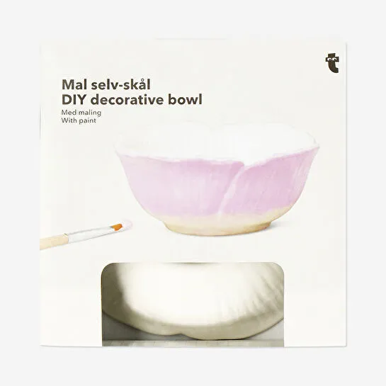 Flying Tiger Copenhagen Kendin Boya Çiçek Şeklinde Kase