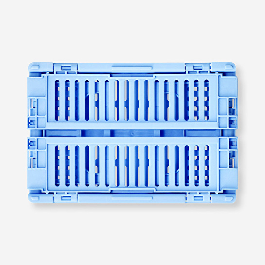 Flying Tiger Copenhagen Mavi Katlanabilir Plastik Kasa 15 cm