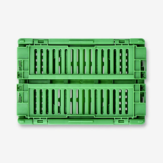 Flying Tiger Copenhagen Yeşil Katlanabilir Plastik Kasa 15 cm