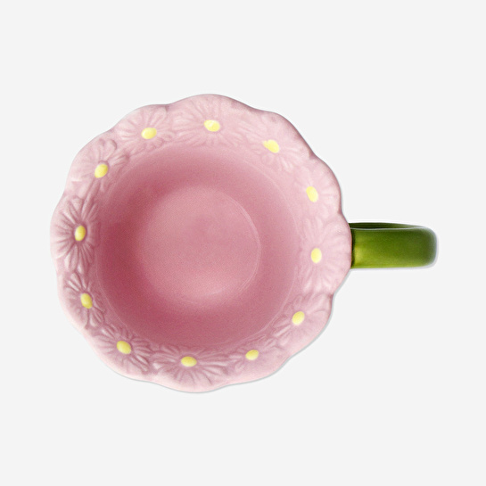 Flying Tiger Copenhagen Pembe Çiçek Şeklinde Kupa 115 ml