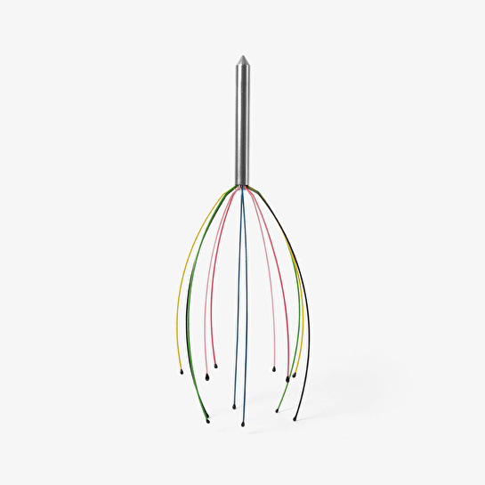 Flying Tiger Copenhagen Baş Masaj Aleti Gümüş Renkli Taslak