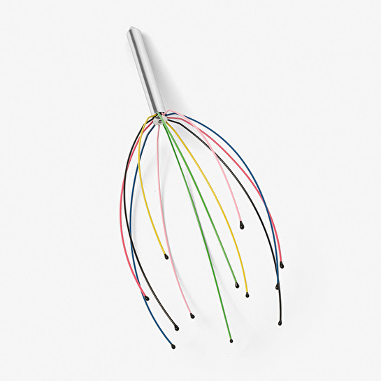 Flying Tiger Copenhagen Baş Masaj Aleti Gümüş Renkli Taslak