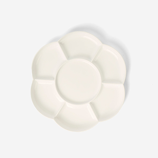 Flying Tiger Copenhagen Çiçek Şeklinde Beyaz Boya Paleti