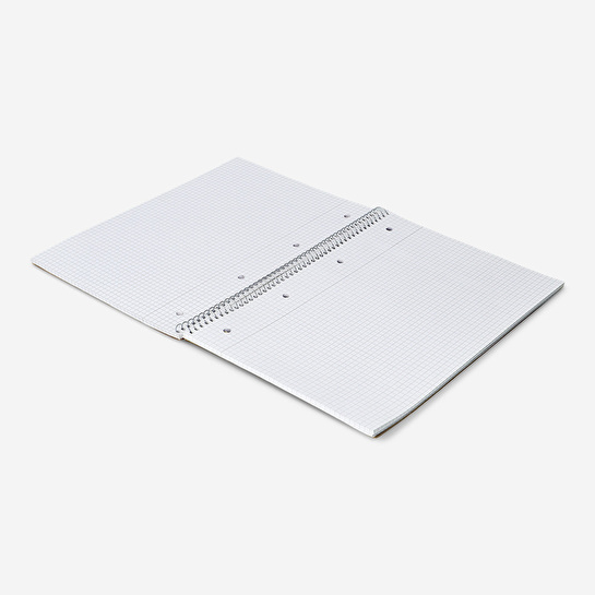 Flying Tiger Copenhagen Sprillai Kraft Kapaklı Kareli Defter A4