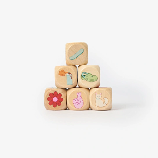 Flying Tiger Copenhagen 6'lı Hikaye Anlatma Zar Oyunu