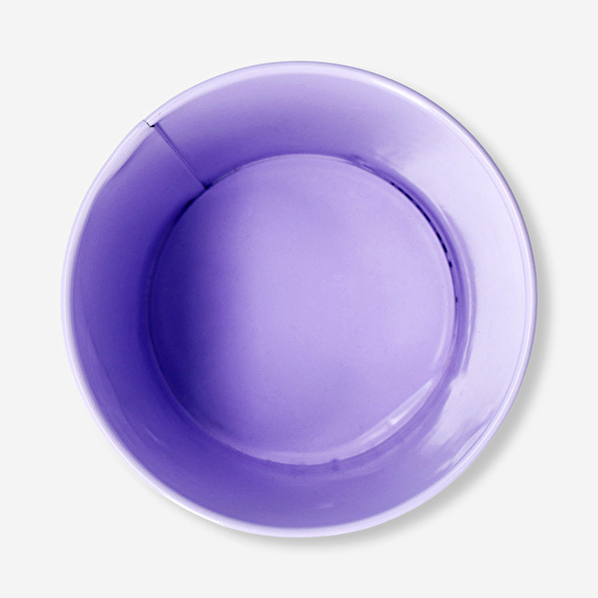 Flying Tiger Copenhagen Çiçek Detaylı Mor Çinko Saksı