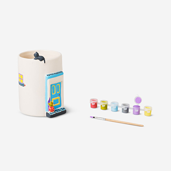 Flying Tiger Copenhagen Kendin Boya Seramik Saksı