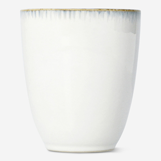 Flying Tiger Copenhagen Beyaz Rustik Detaylı Bardak 250 ml