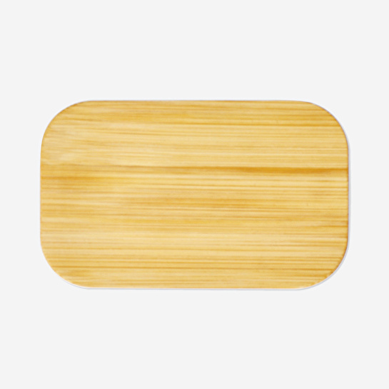 Flying Tiger Copenhagen Bambu Kapaklı Mavi Cam Saklama Kabı 1,1 L