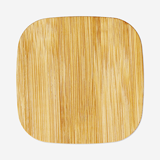 Flying Tiger Copenhagen Bambu Kapaklı Yeşil Cam Saklama Kabı 200 ml