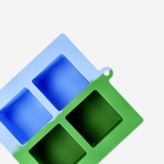 Flying Tiger Copenhagen Mavi Yeşil Renkli Büyük Boy Buz Kalıbı