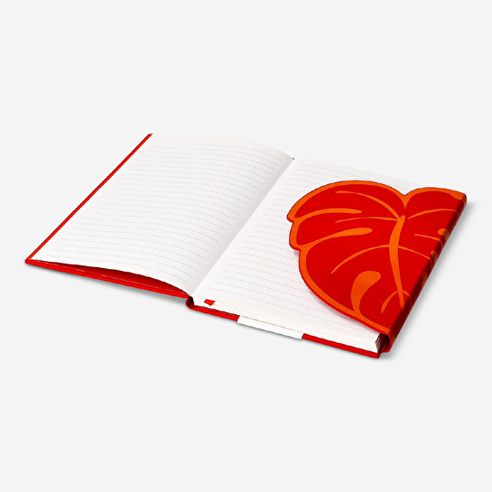Flying Tiger Copenhagen Turuncu Yaprak Detaylı Defter
