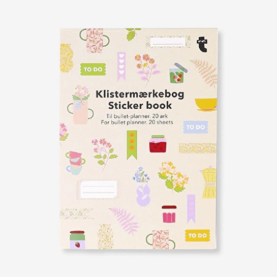 Flying Tiger Copenhagen Planlama Temalı Sticker Kitabı